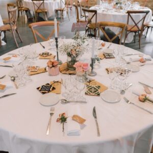 Table De Mariage Dans Un Château Bordelais