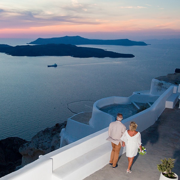 Partir se marier en Grèce avec son wedding planner