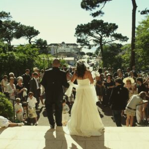 Eglise Du Moulleau Lors D'un Mariage