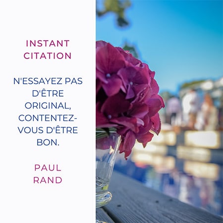 Citation de Paul Rand pour vous amuser