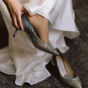 Chaussures De Mariée Jimmy Choo Avec Strass