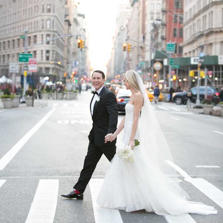 Mariage de destination à New-York pour couple branché