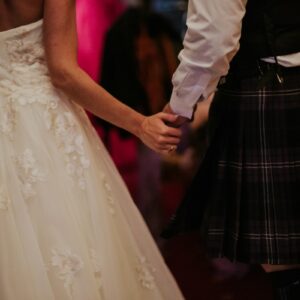 Première Danse Lors D'un Mariage écossais