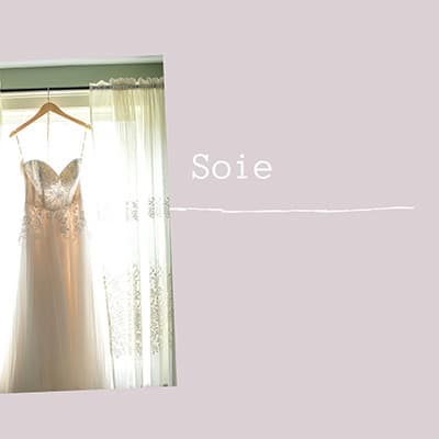 Robe de mariée en soie et design