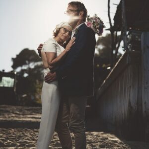 Shooting Romantique Sur La Plage Du Bassin D'Arcachon