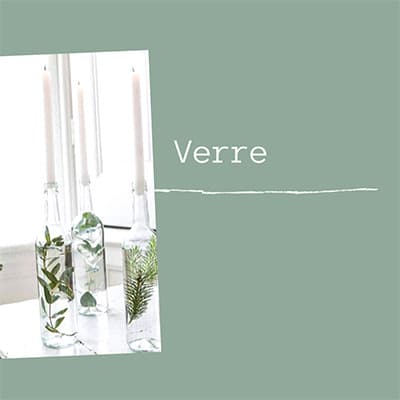 Verre et transparence pour mariage de luxe