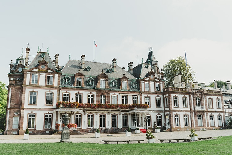 Un Château à Strasbourg Pour Se Marier Sous Une Gloriette