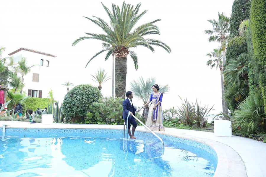 Mariage hindou à Cannes avec NOCES DU MONDE