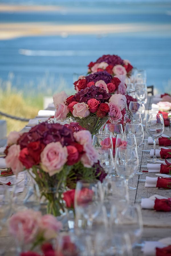 Mariage intime sur le Bassin d'Arcachon