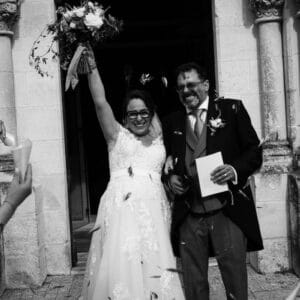 Mariage heureux avec NOCES DU MONDE wedding planner à Bordeaux