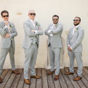 Rockin Style Pour Les Groomsmen