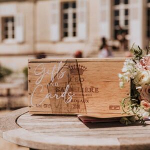 Urne Pour Cadeaux Invités Lors D'un Mariage De Destination