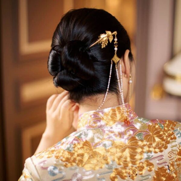 Coiffure Chinoise De Mariage