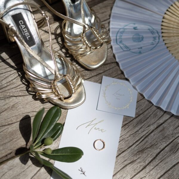 Flat Lay Pour Les Préparatifs